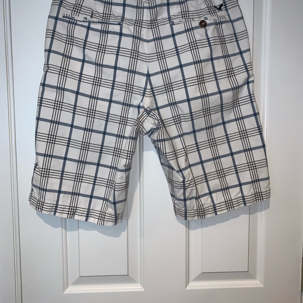 American Eagle mens 33W longboard plaid shorts - Picture 4 of 7